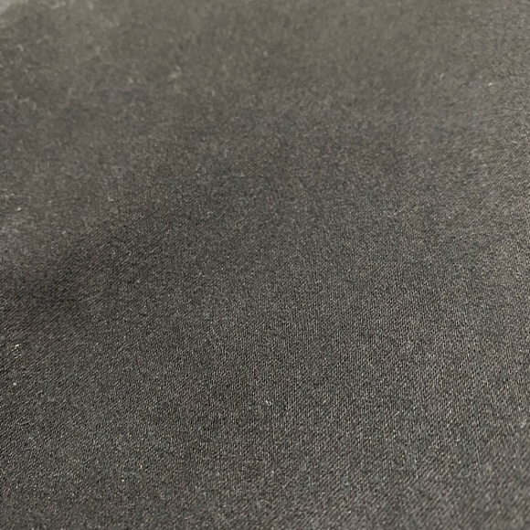 H&M Black Ankle Pant Side Zipper 8 Smooth Front Side Zipper Business Casual - Picture 6 of 12